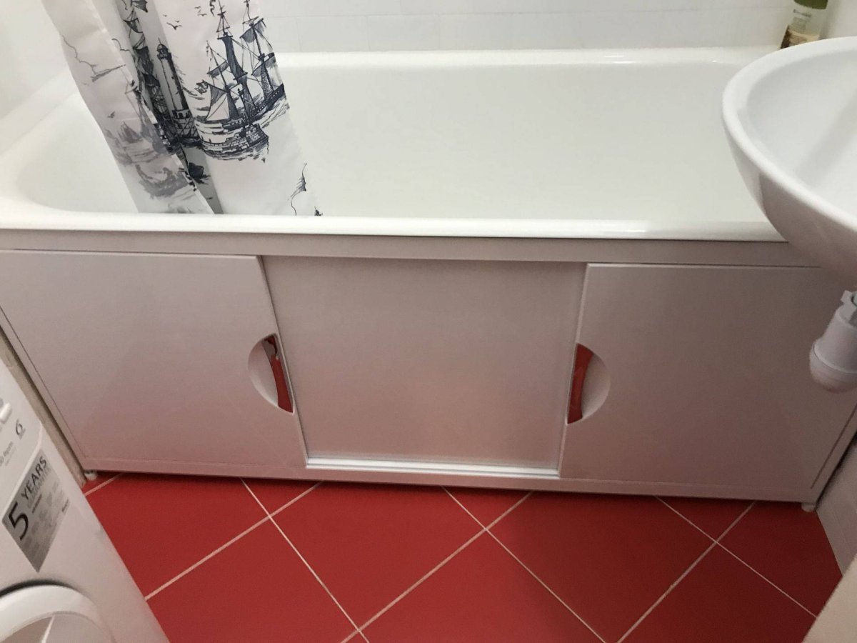 Экран для ванны под плитку