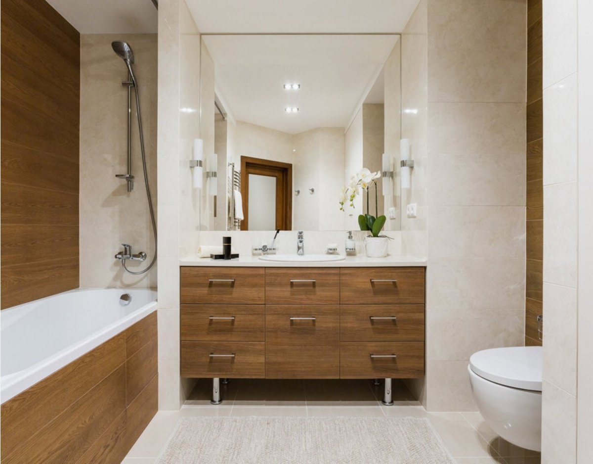 Ванные под дерево