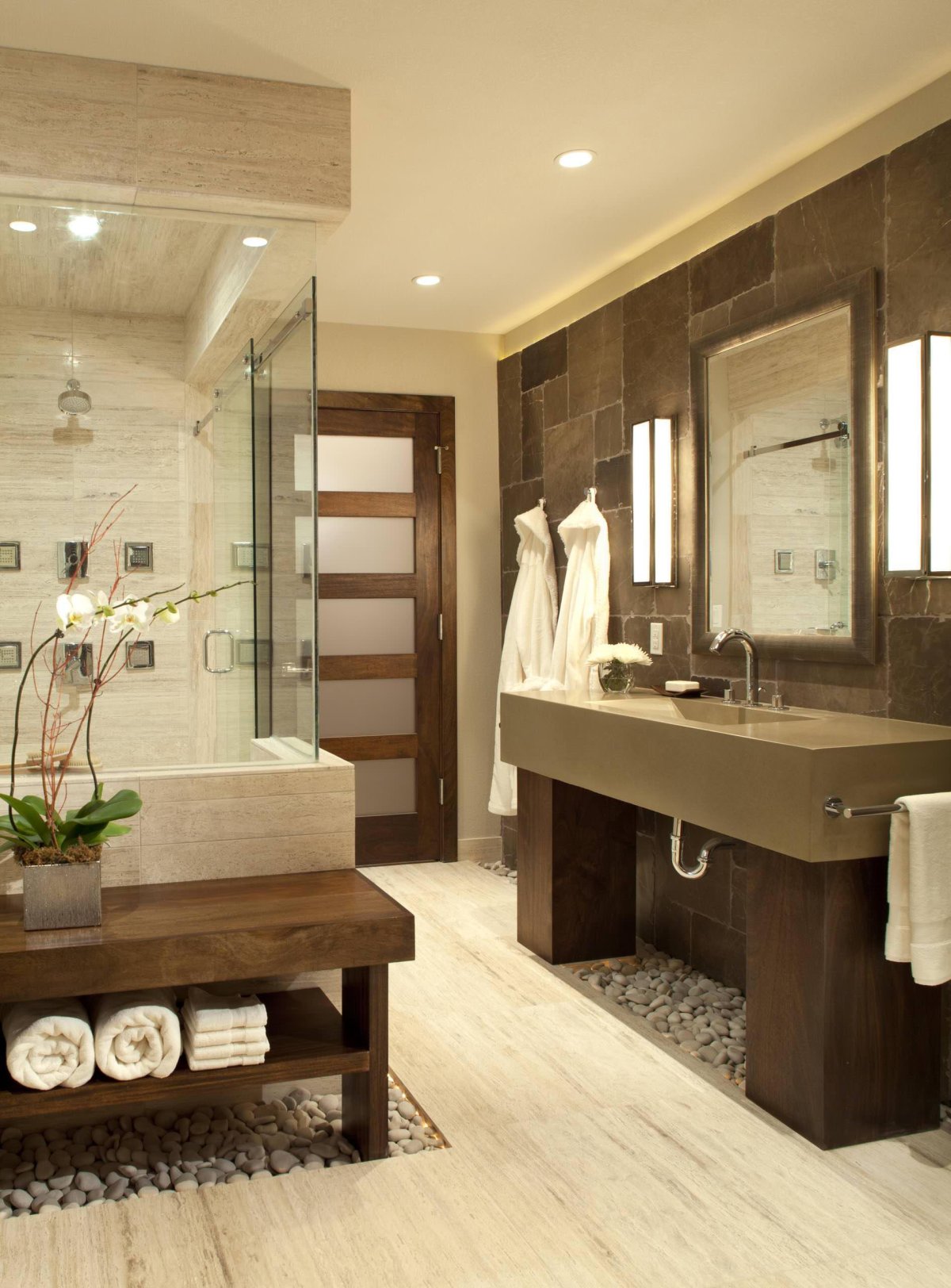 Ванные комнаты в стиле спа