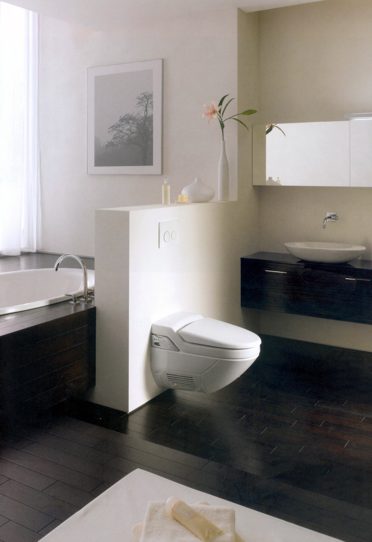 Geberit раковина черный цвет