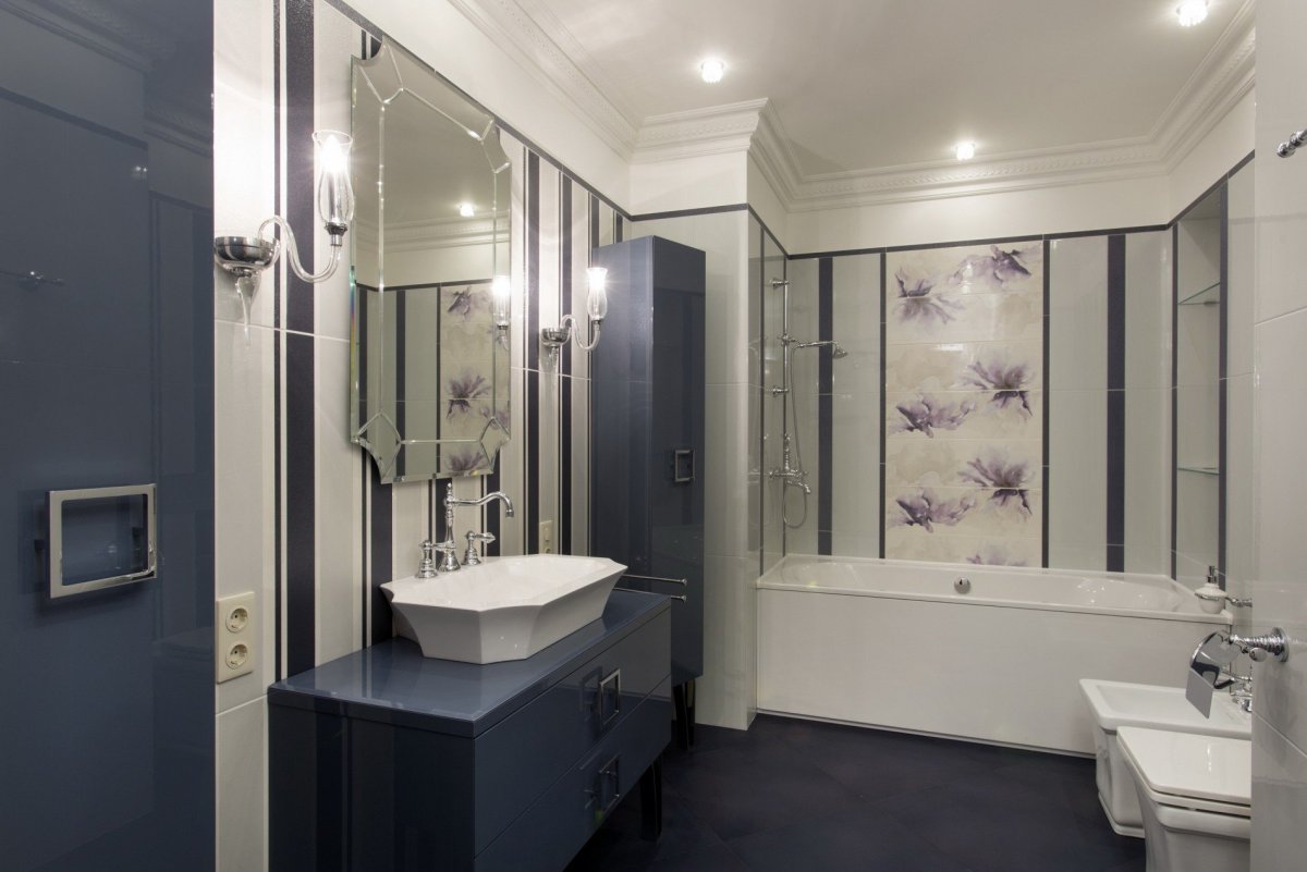 Ванная 2020 Неоклассика Оникс