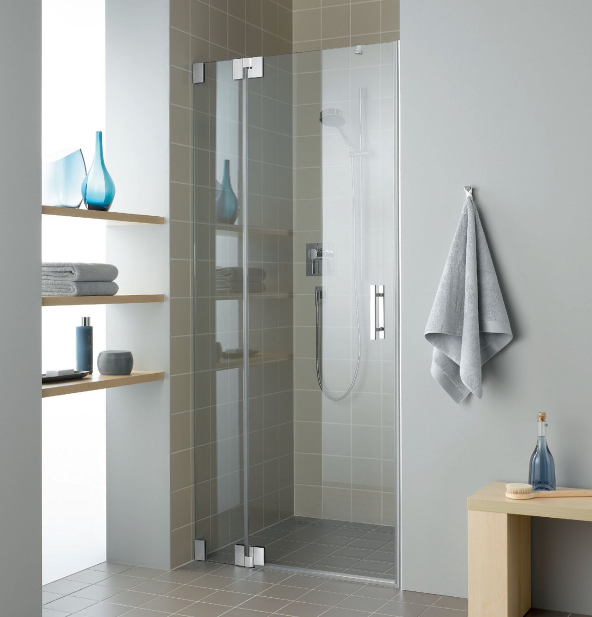 Душевые перегородки в интерьере