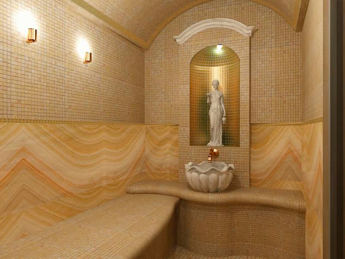 Мозаика Оникс натуральный в хаммам