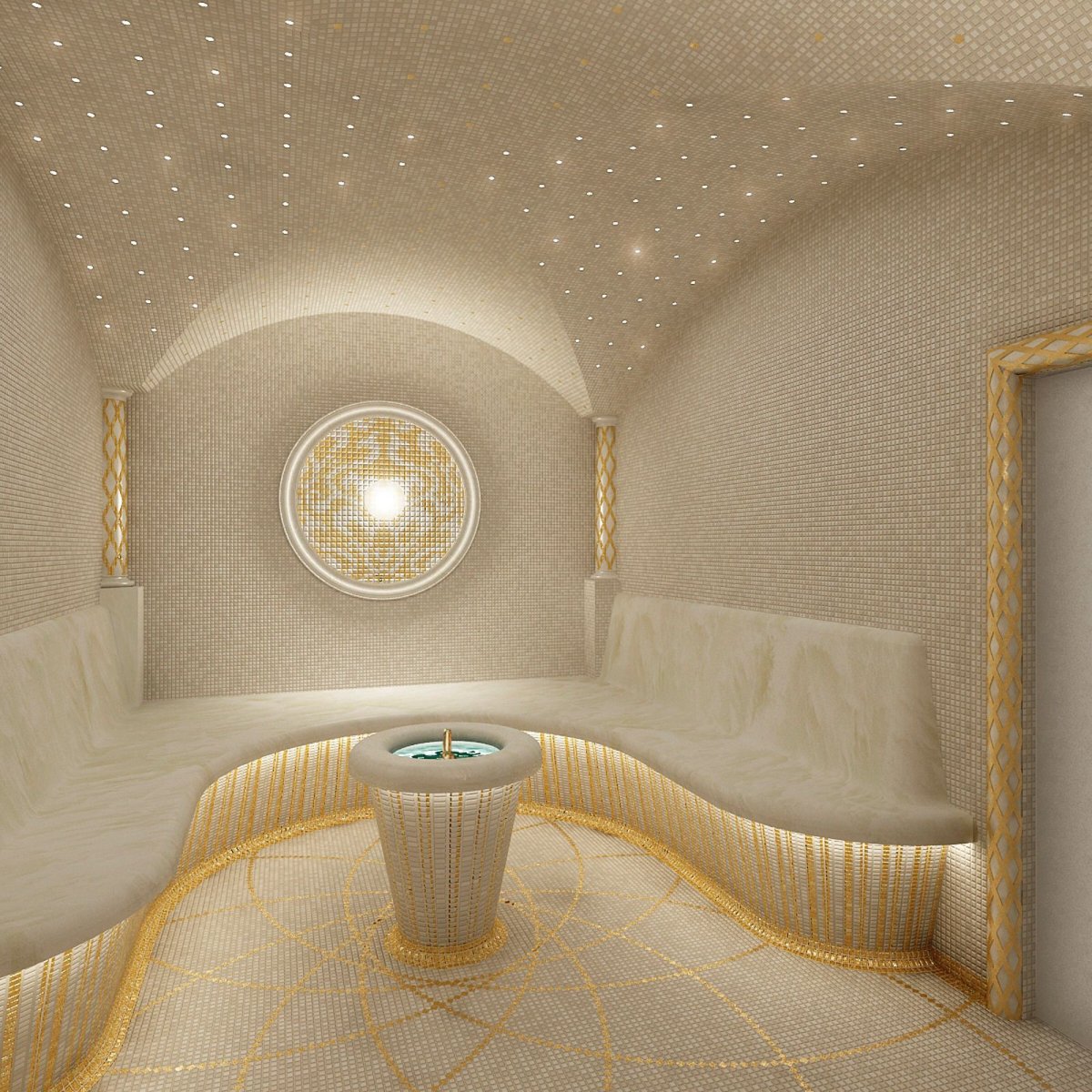 Турецкая баня хамам 4на2