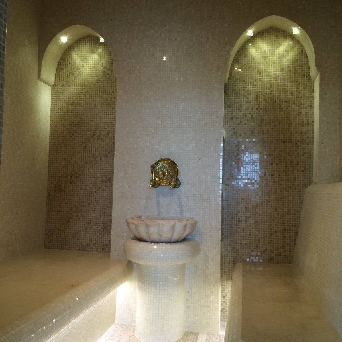 Интерьеры хамама в частном доме