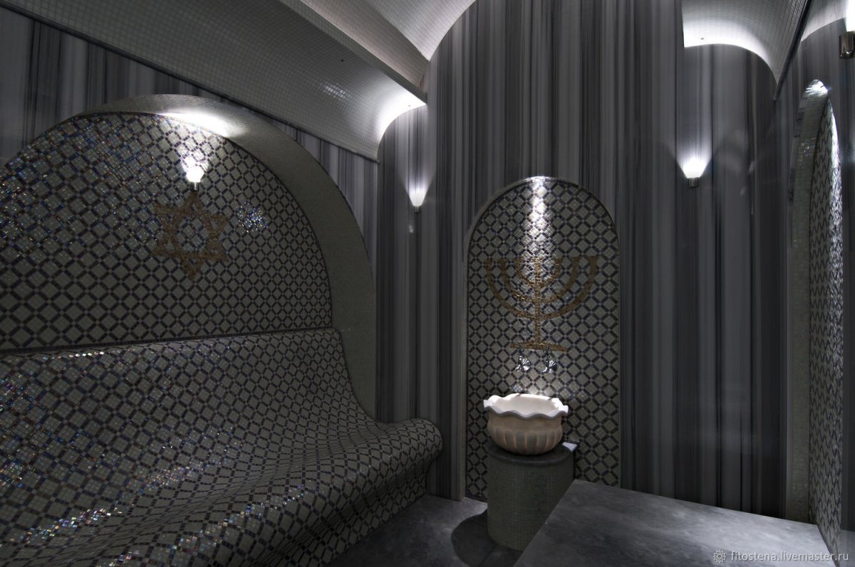 Современная отделка хамама