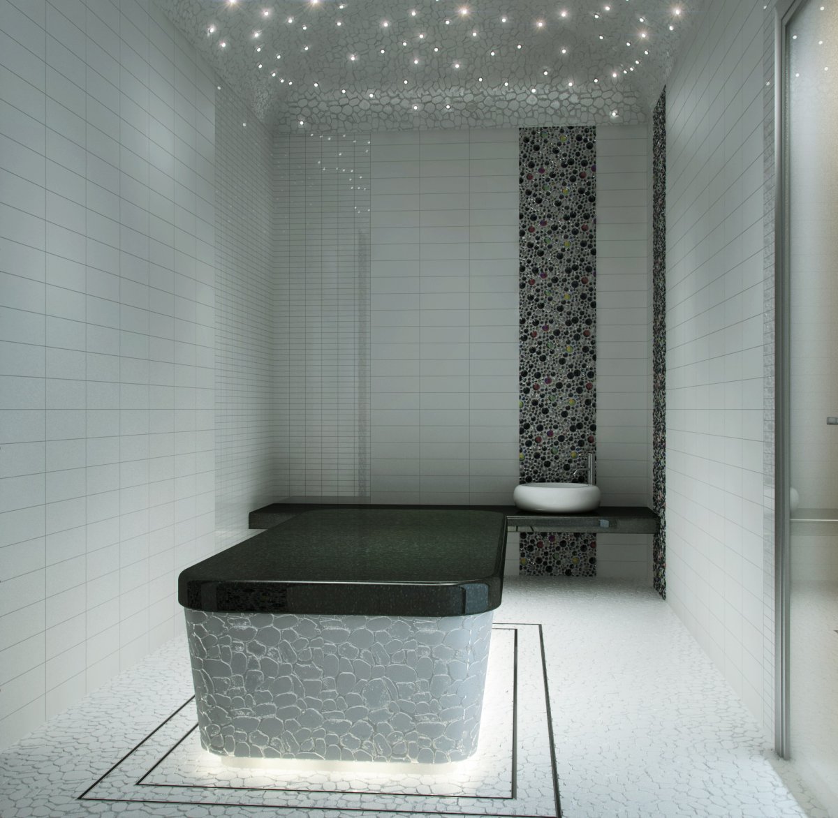 Интерьер хамама в современном стиле