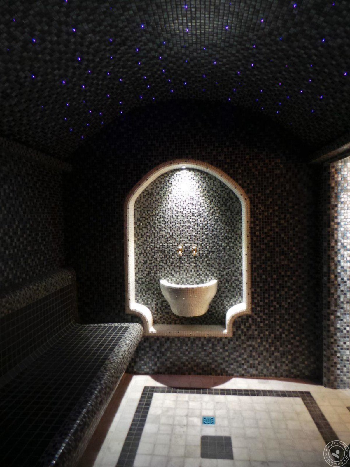 Подсветка хамама