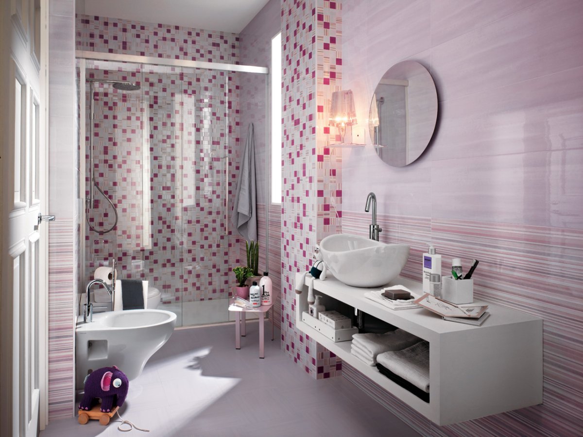 Панно из панелей ПВХ для ванной