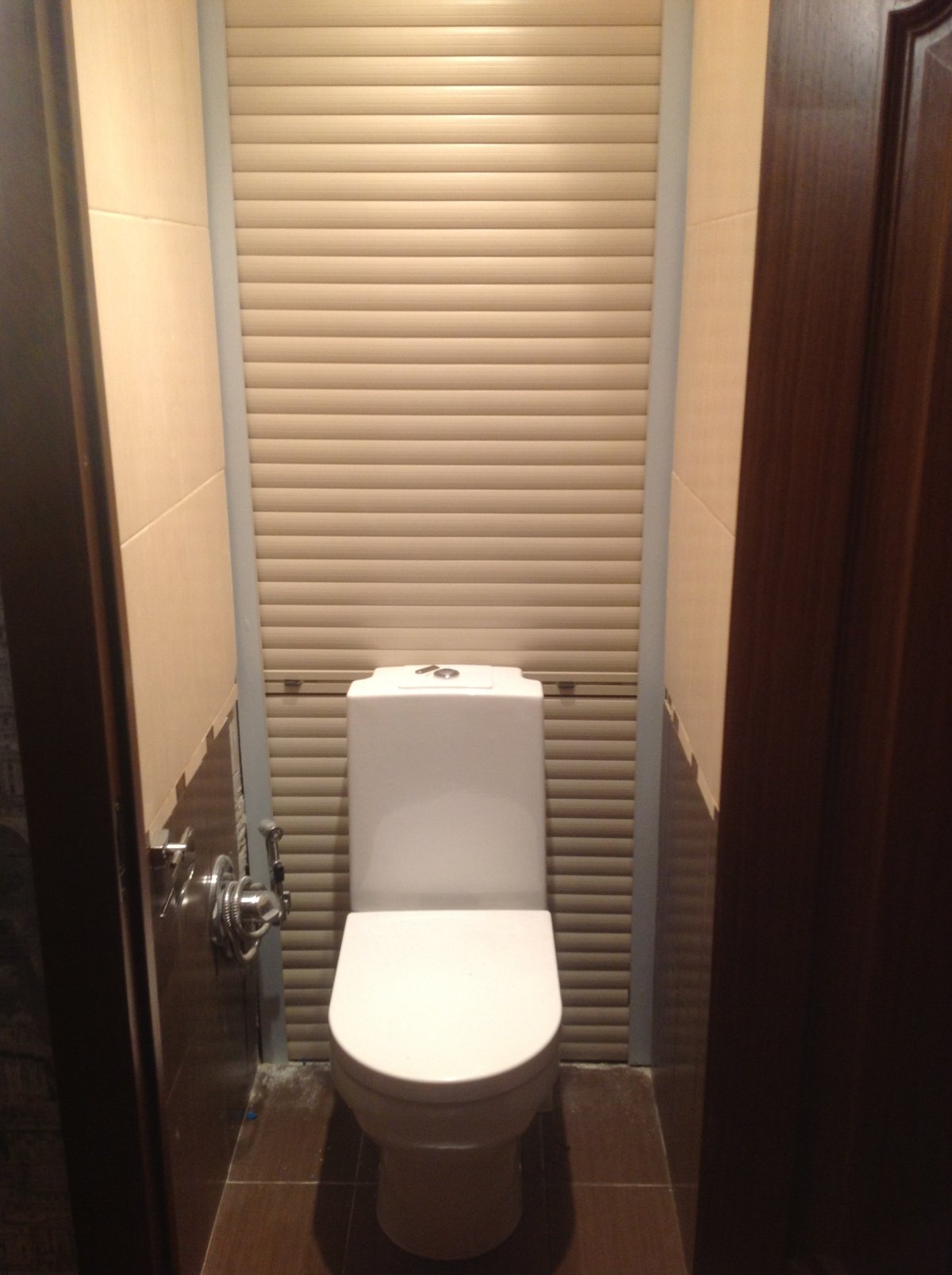 Рольставни Алютех в санузел