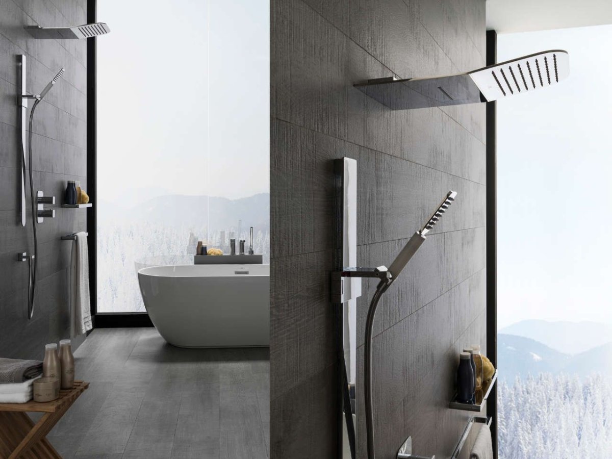 Проходная ванная комната