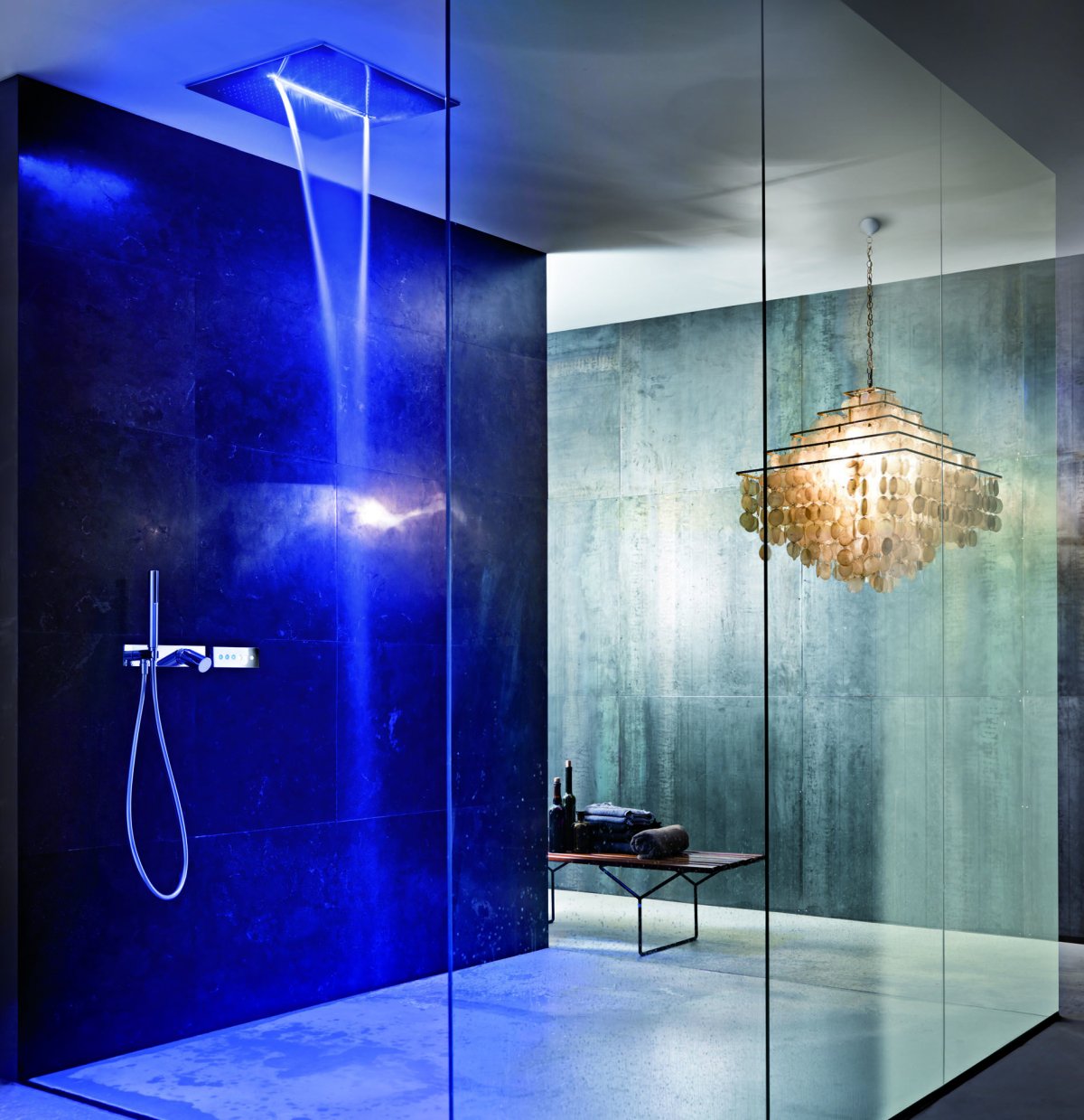 Горизонтальная душевая система Dornbracht, att