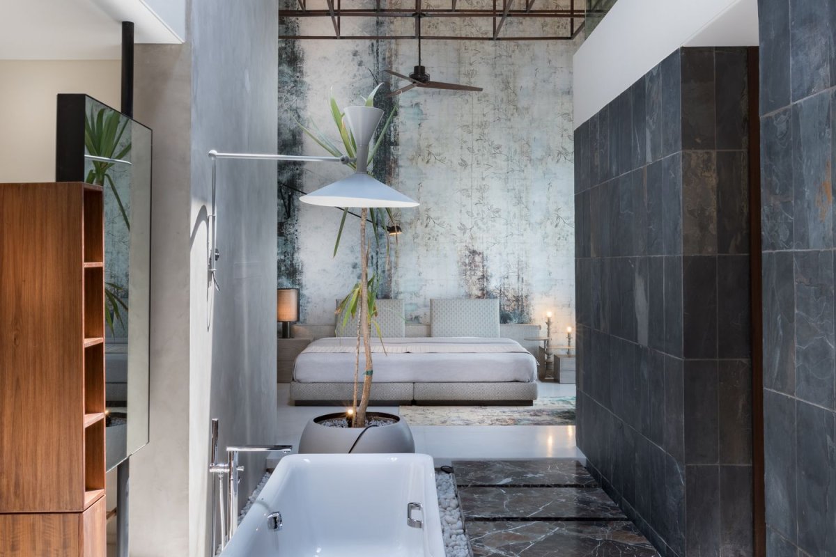 Крутая душевая комната