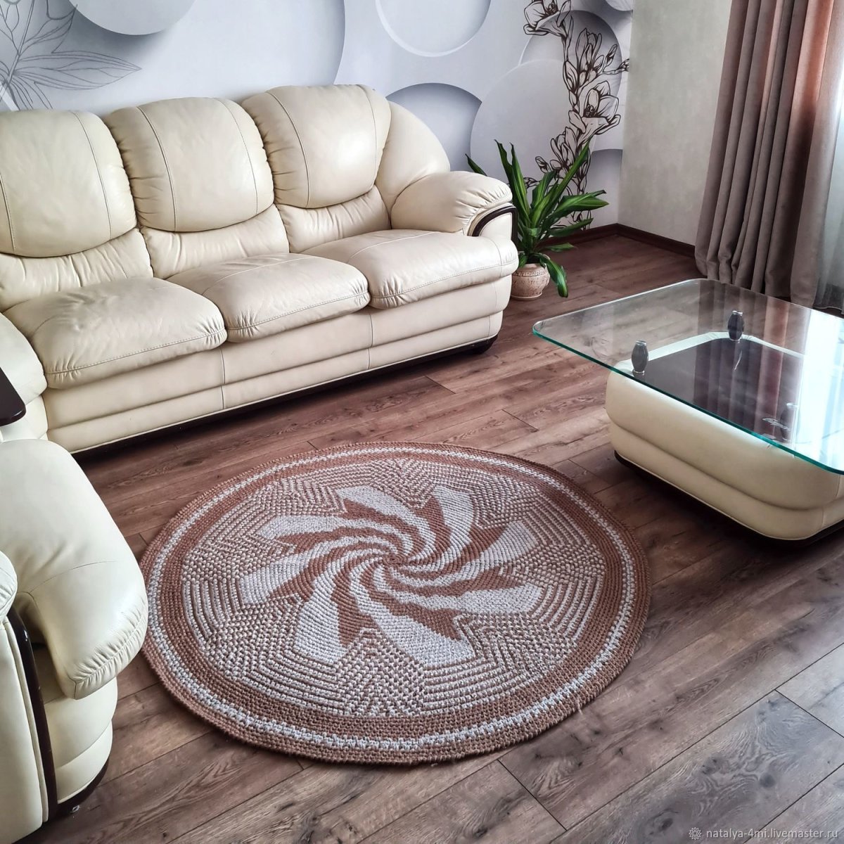 Необычные коврики для ванной