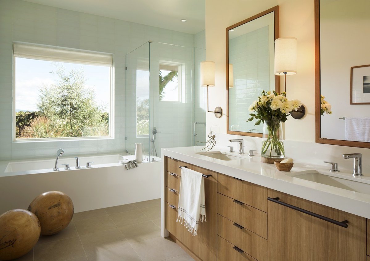 Уютная ванная комната