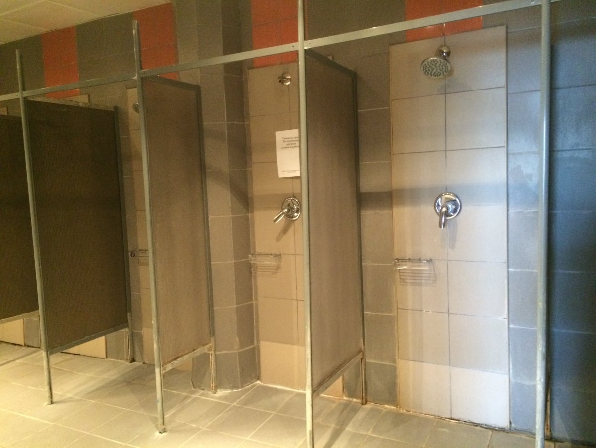 Перегородка ПТК спорт душевая 900x2000