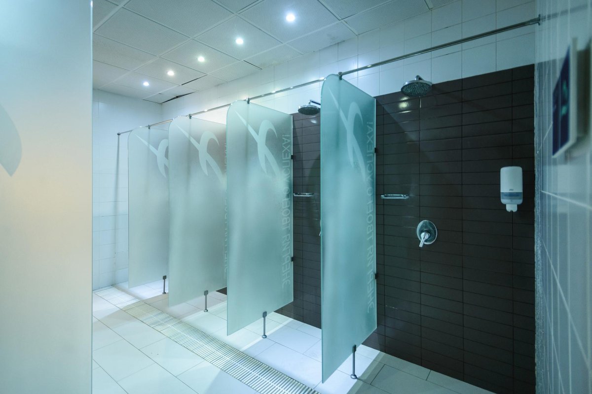 Перегородка ПТК спорт душевая 900x2000