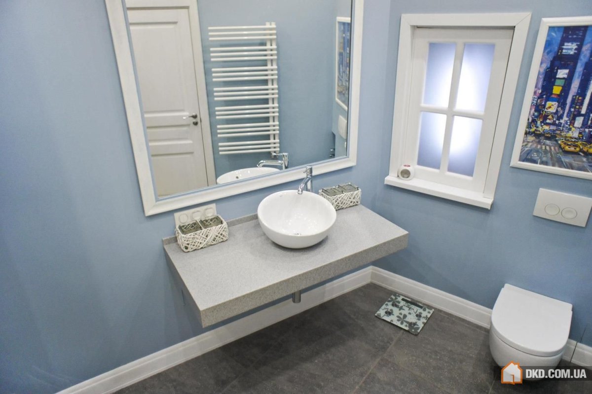 Римские шторы в ванную комнату