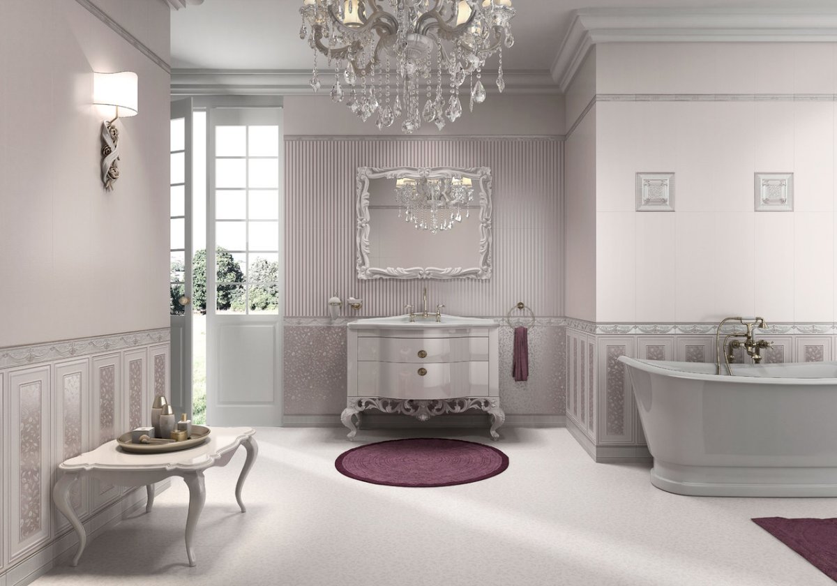 Бело Золотая ванная