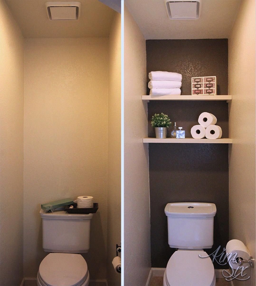 Шкаф в туалет для туалетной бумаги