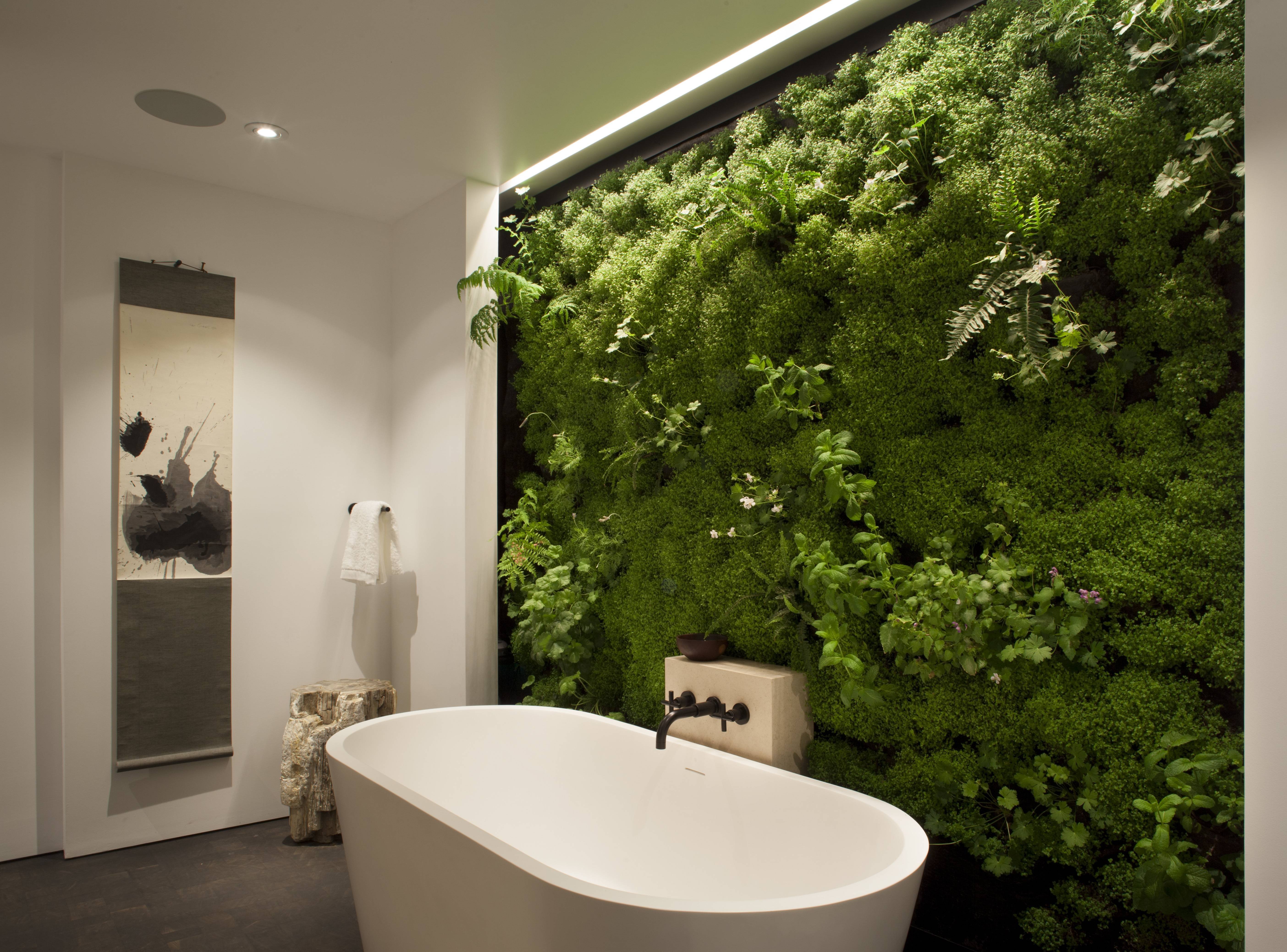 Ванные комнаты в зеленых цветах: 38 фото в разных стилях