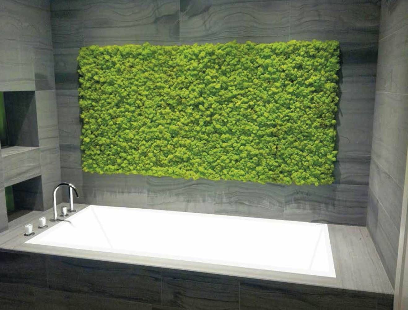 Как выбрать искусственные растения для ванной комнаты