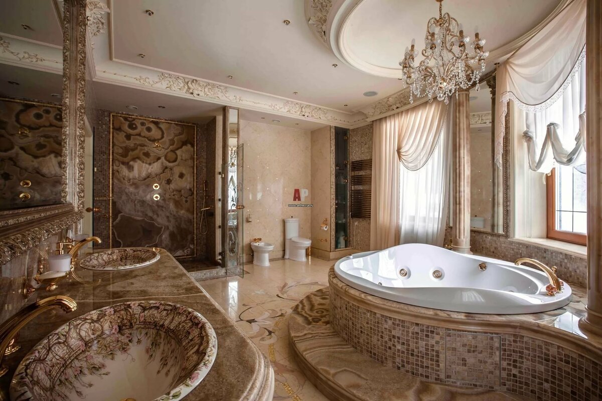 Королевская ванная комната