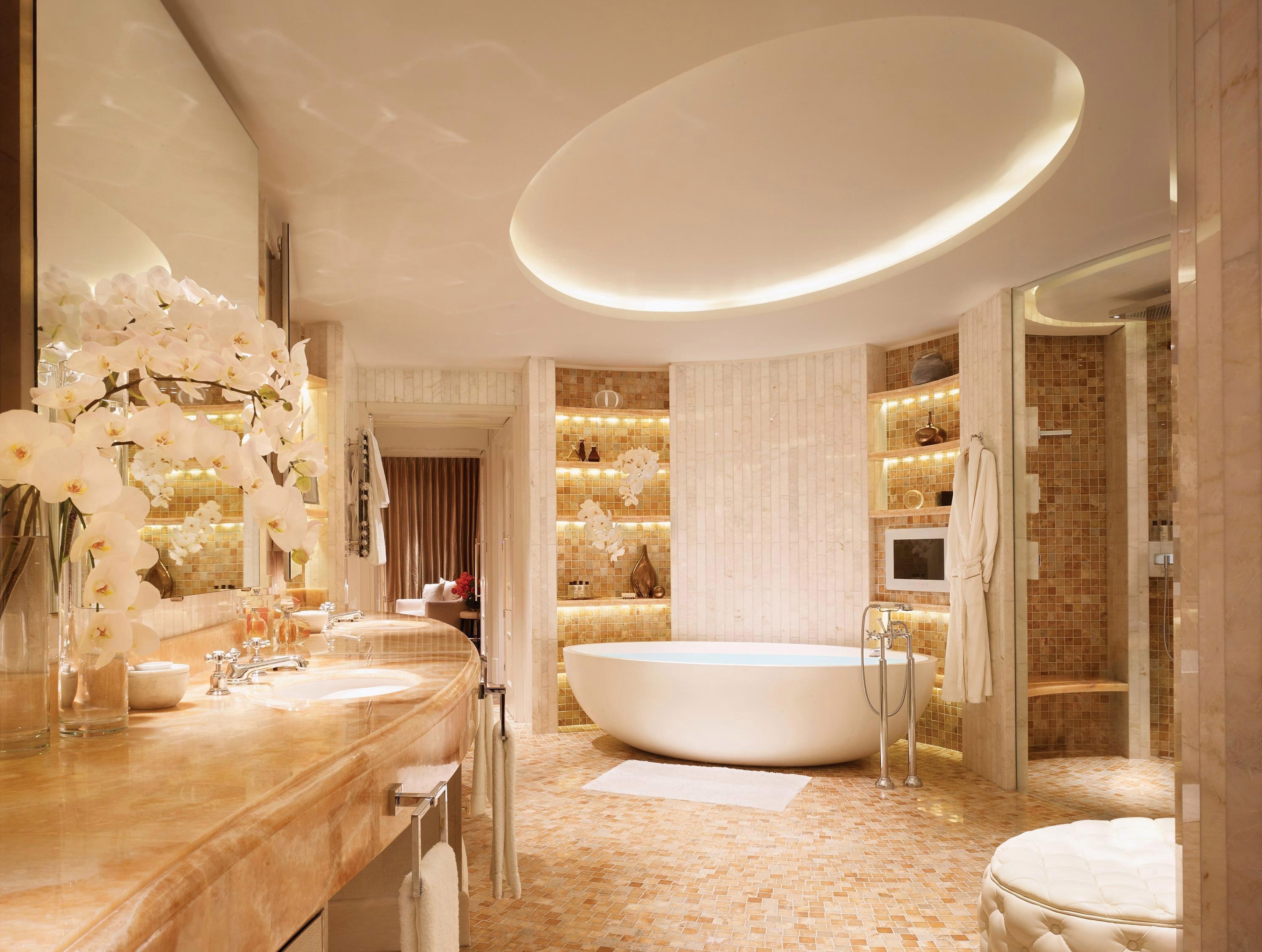 Самые красивые ванные. Пентхаус интерьер лакшери ванная. Красивая ванная. Красивые Ванные комнаты. Роскошная ванная комната.