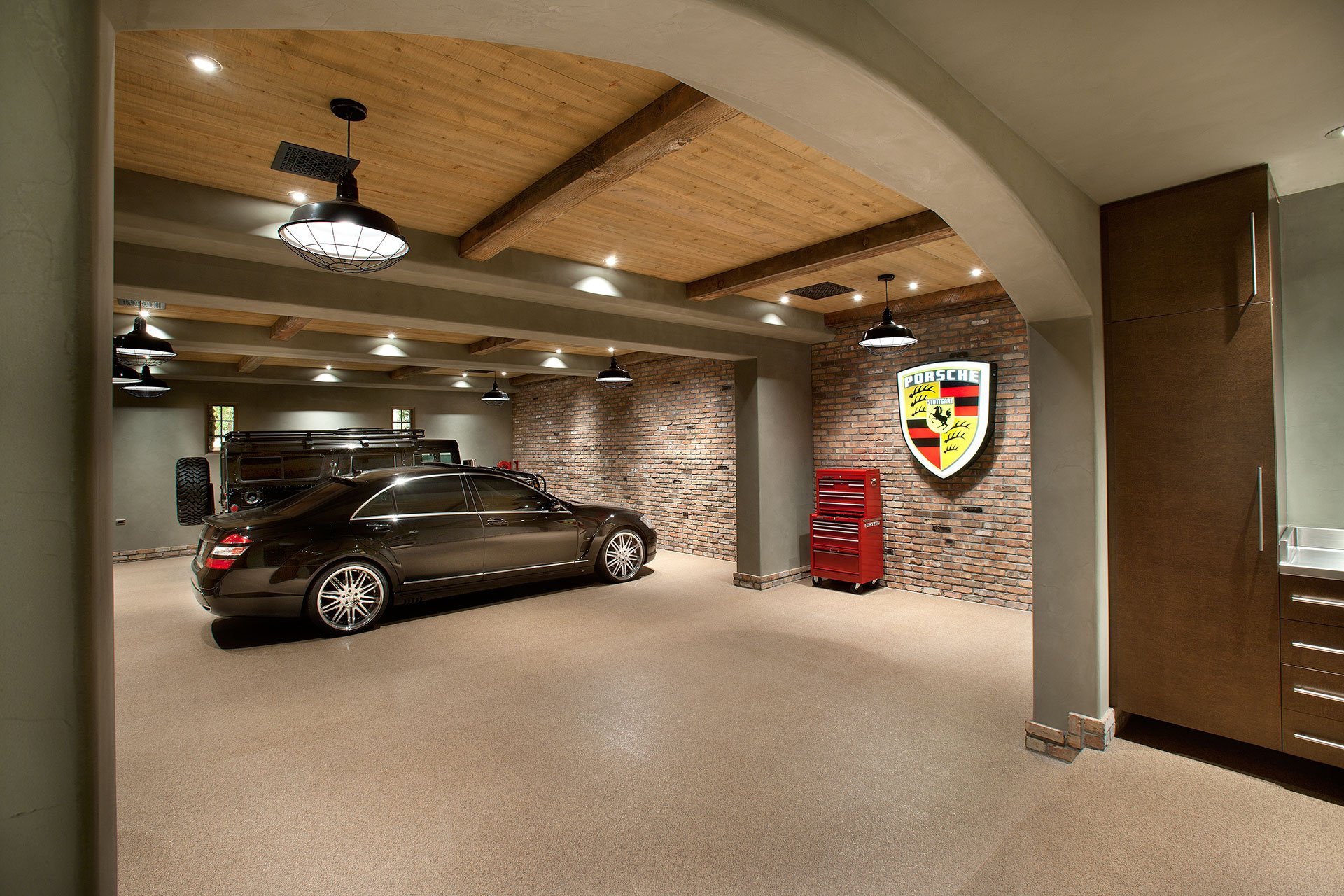 Дизайн гаража и гаражного интерьера: не только красивый и аккуратный внутри, но и удобный