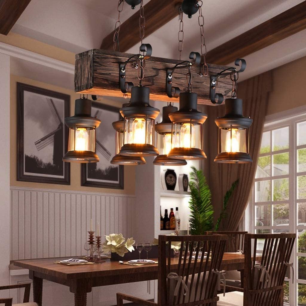 лампы на кухню подвесные над столом в стиле лофт