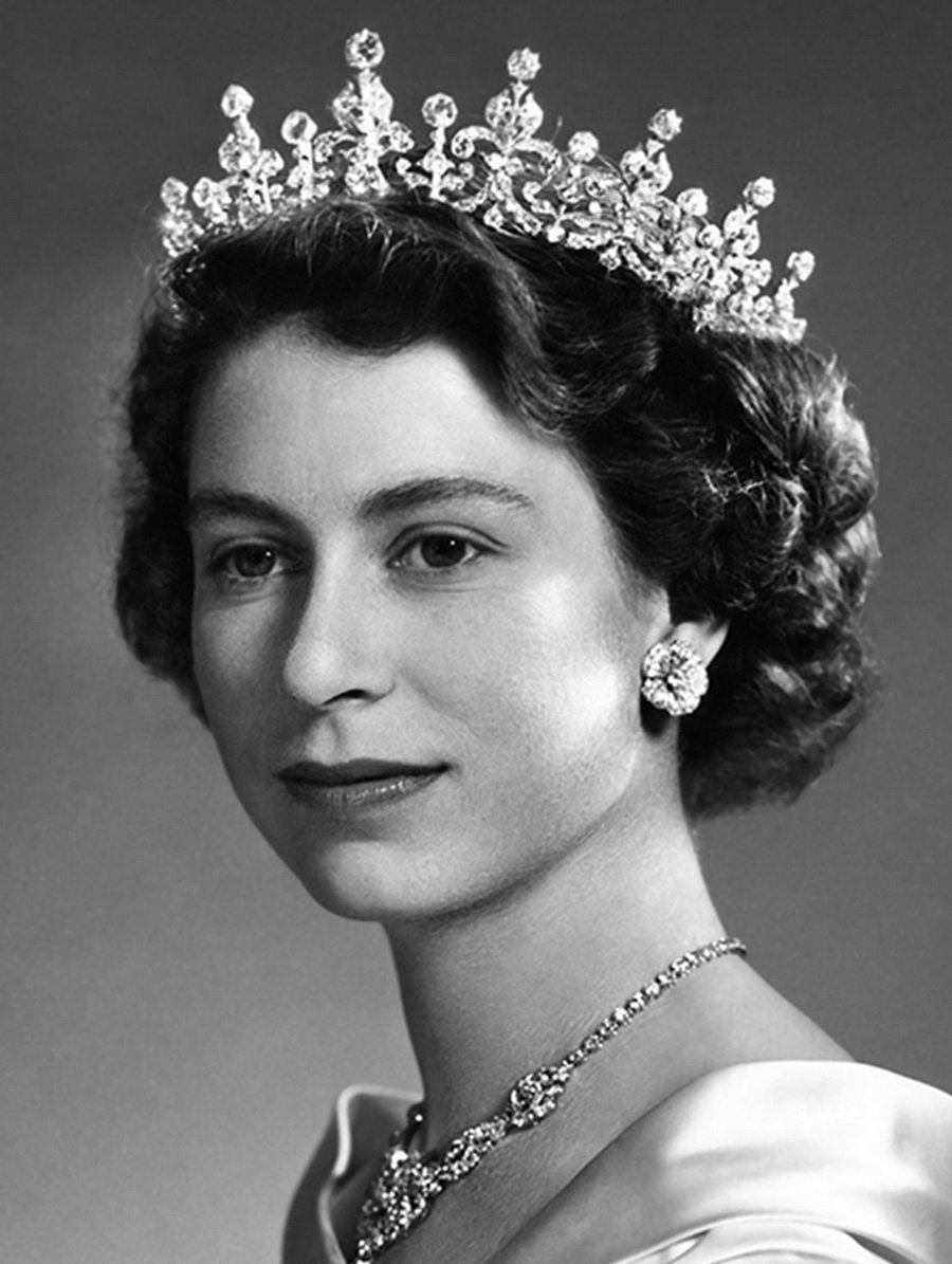 Королева Елизавета 2 в молодости