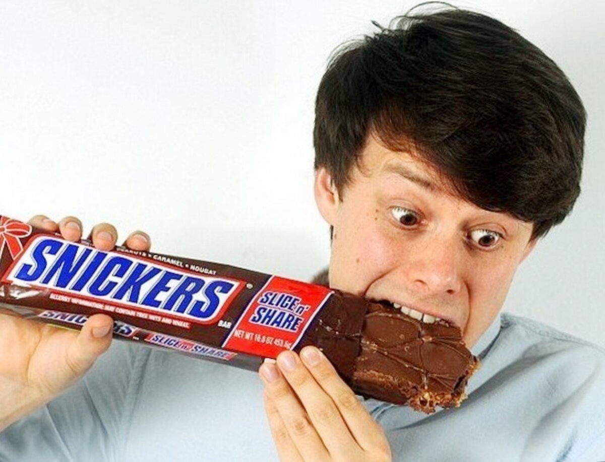 Батончик snickers