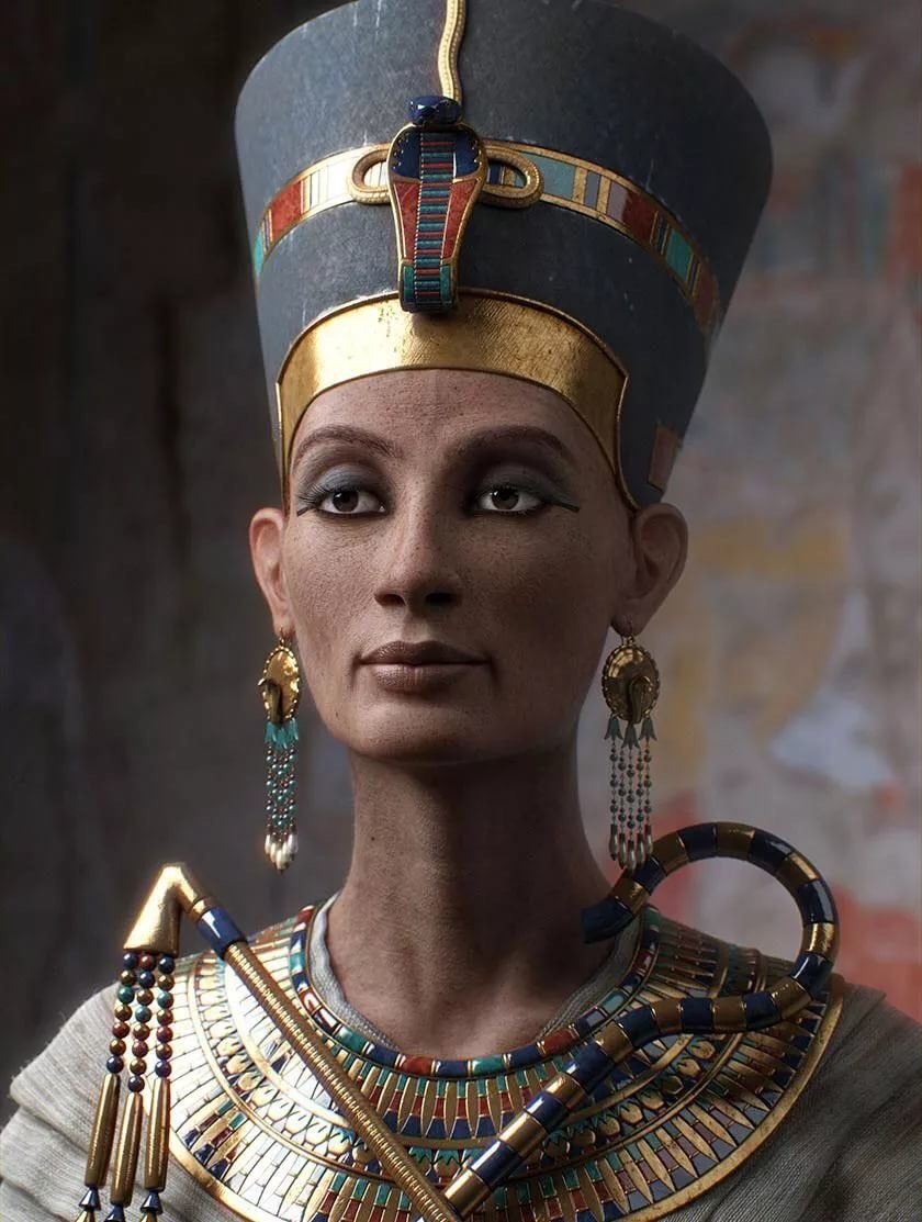 Египетская царица Нефертити