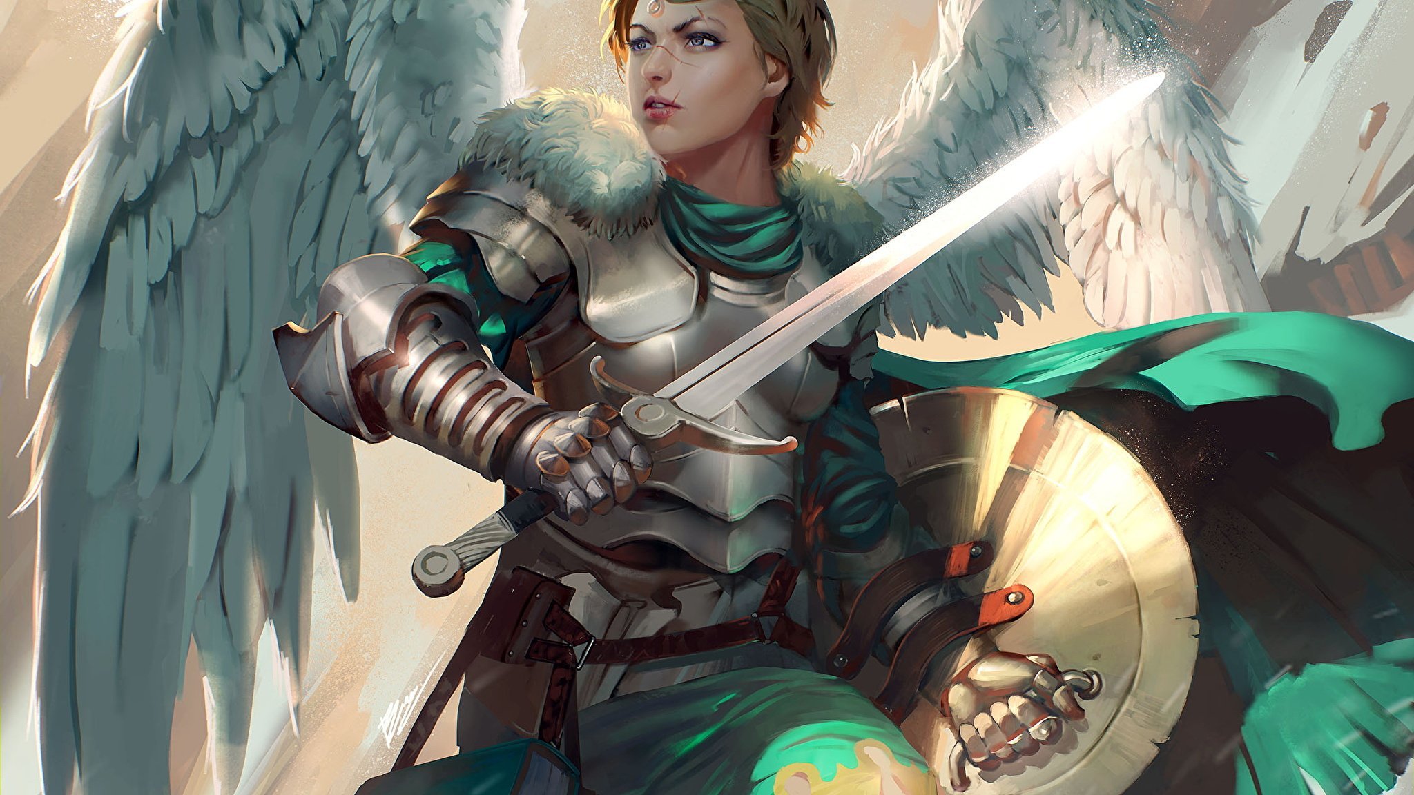 Valkyrie brynn блоггер. Фулона Валькирия. Меч Валькирии. Ангел арт. Ангел воин.