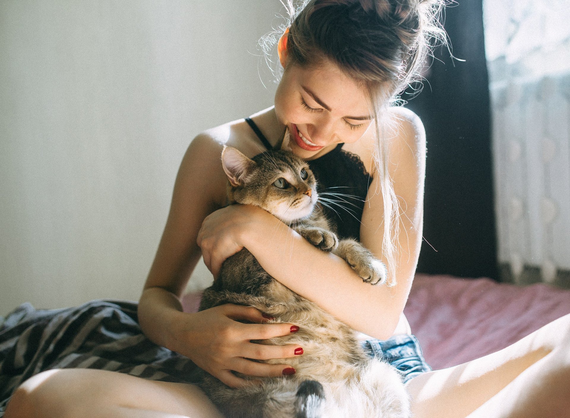 Обнимать кошку. Девушка с котом. Красивая девушка с кошкой. Девушка кошечка. Фотосессия с кошкой.