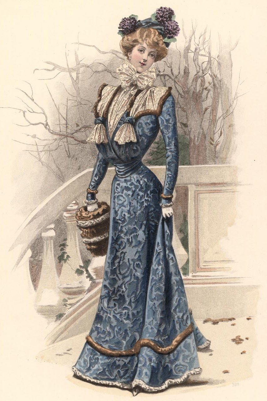 Французские моды викторианской эпохи