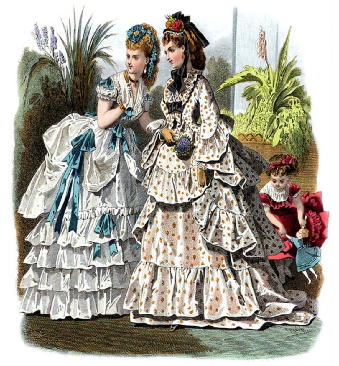 Мода викторианской эпохи в Англии