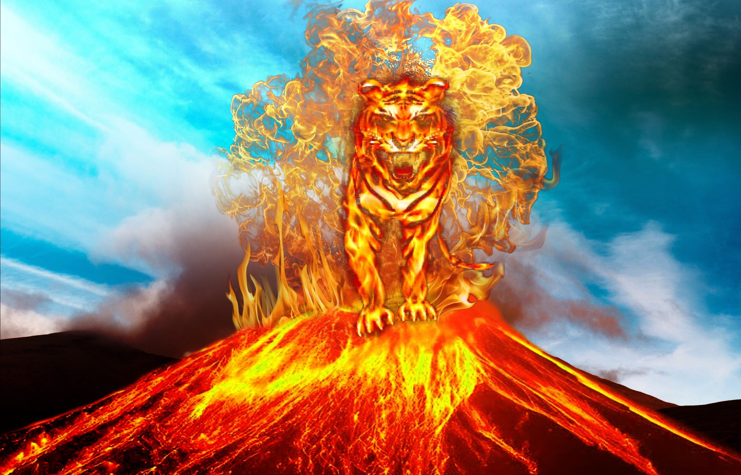 Vulkan lev vulcan lev fun. Фаер Тайгер. Огненный тигр. Огненный тигр фото. Тигр в огне.