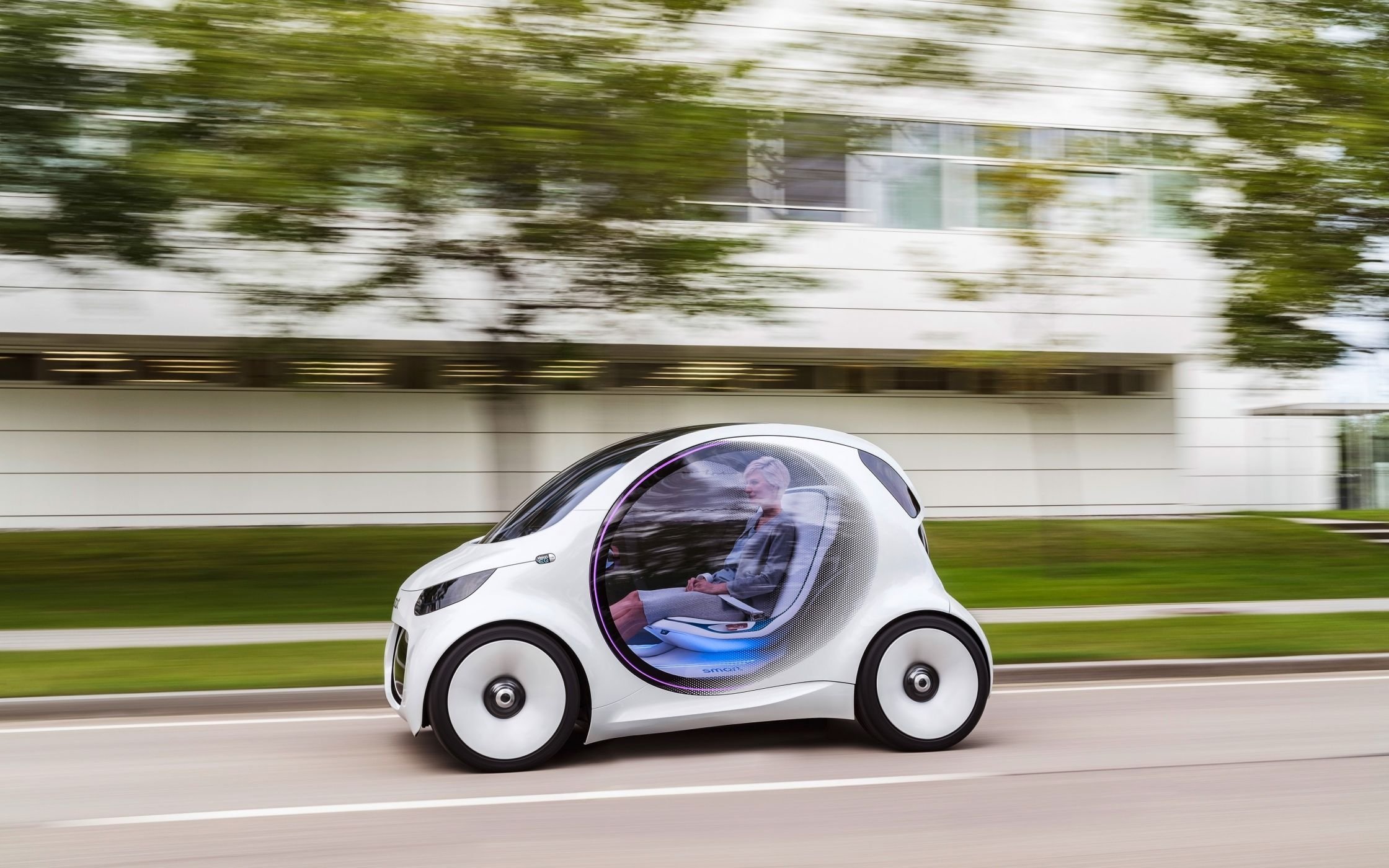 Продвинутые машины. Smart Vision EQ Fortwo. Smart EQ Fortwo 2022. Mercedes Benz Smart. Электроавтомобиль беспилотник будущего.