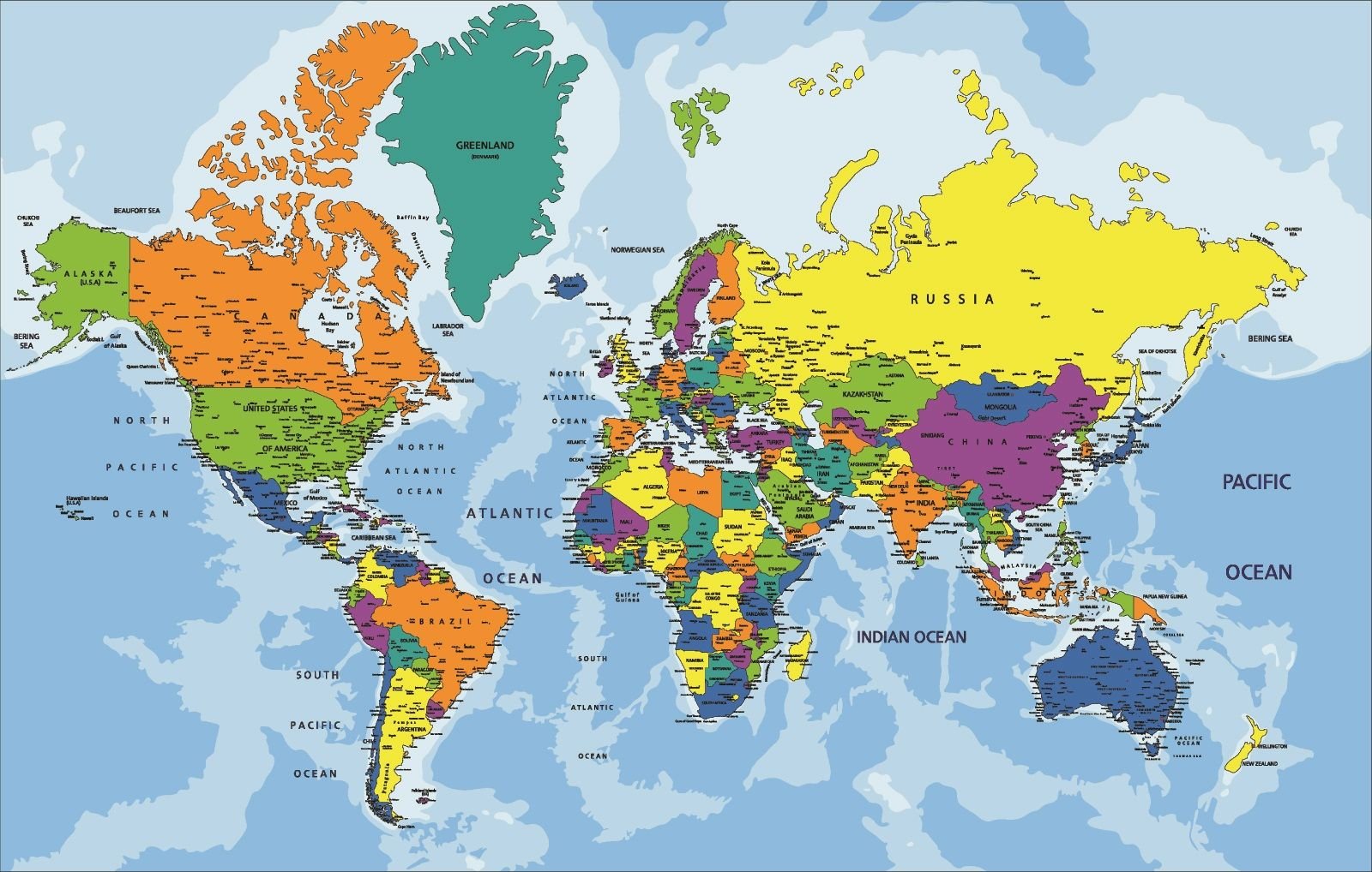 Карта мира картинки в хорошем качестве - 69 фото