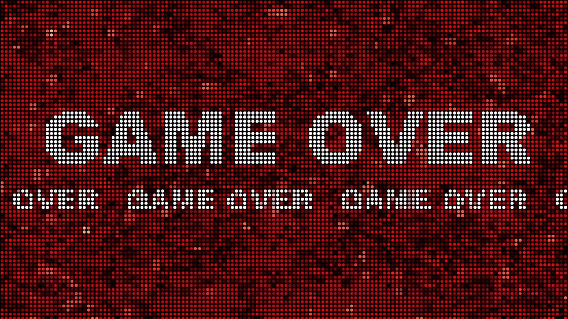 Картинки с надписью game over