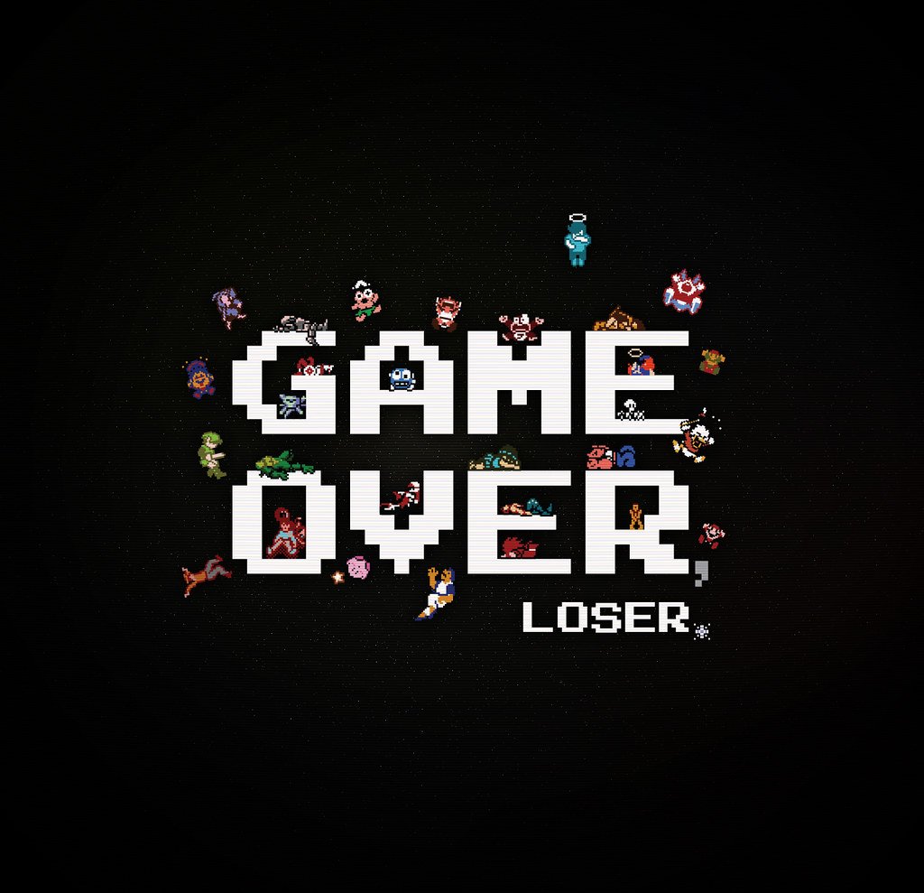 Картинки с надписью game over