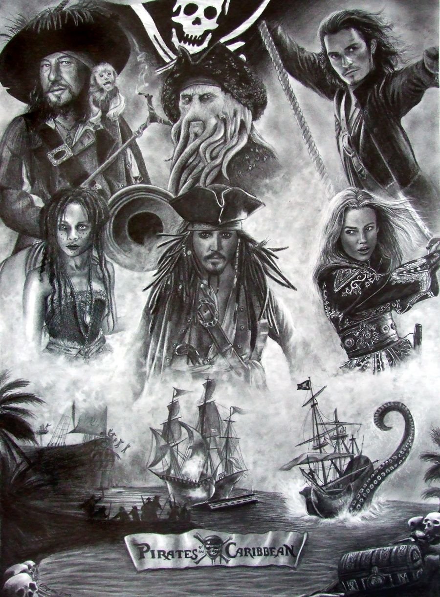 Пиратская тематика арт