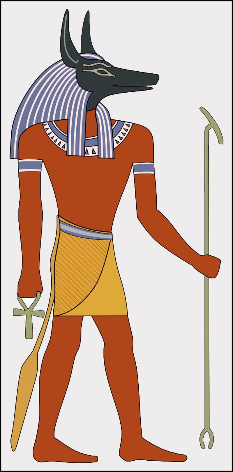 Египетский Бог смерти Анубис