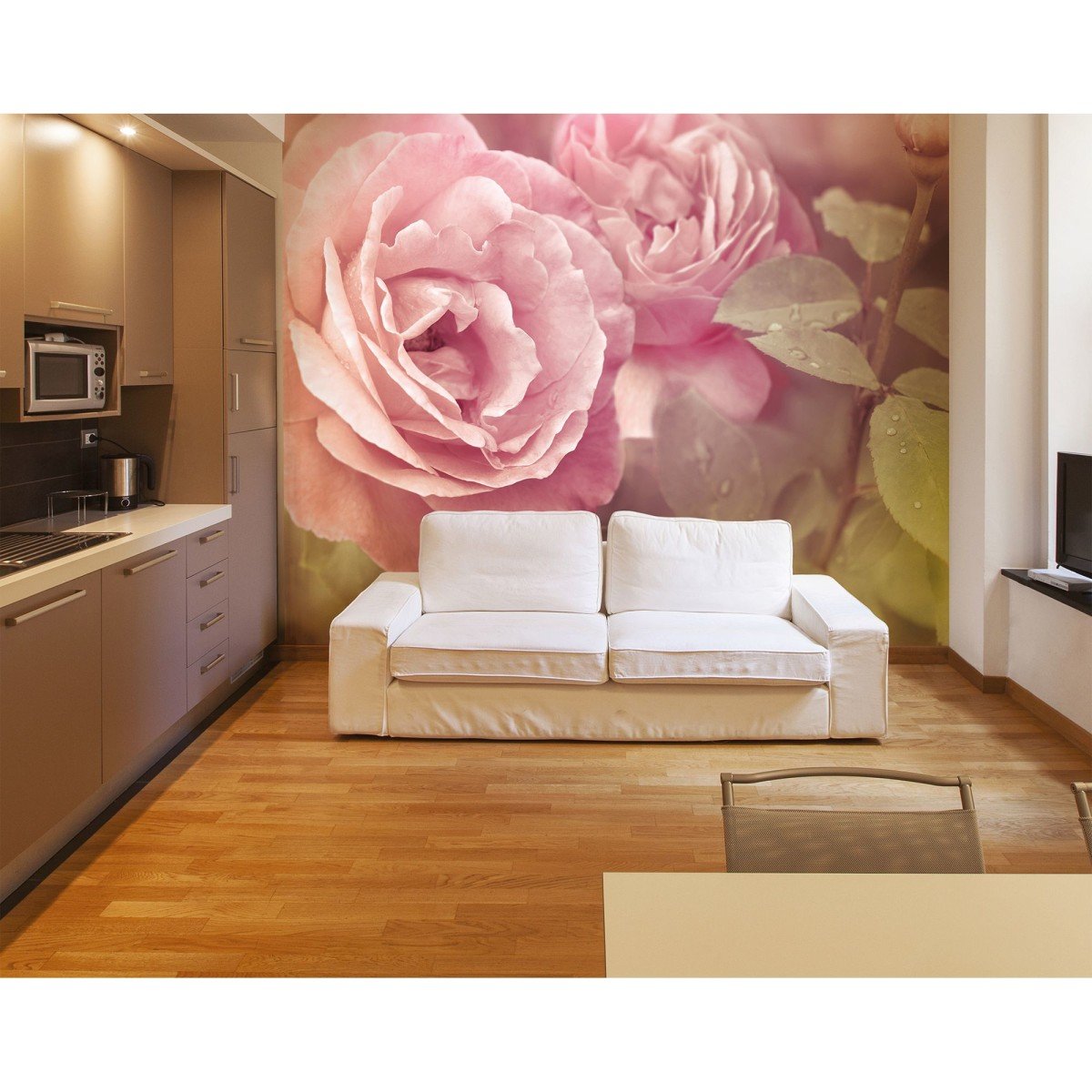 Размеры фотообоев на стену. Фотообои с цветами. Фотообои с цветами на стену. Фотообои на стену в зал. Фотообои на стену розы.