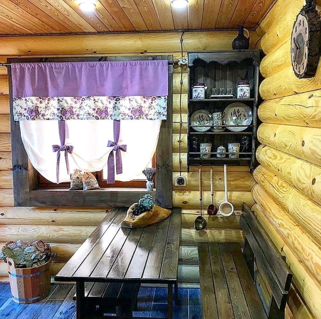 Шторы для бани из водоотталкивающей ткани - Дизайн штор - Шторы в Новосибирске