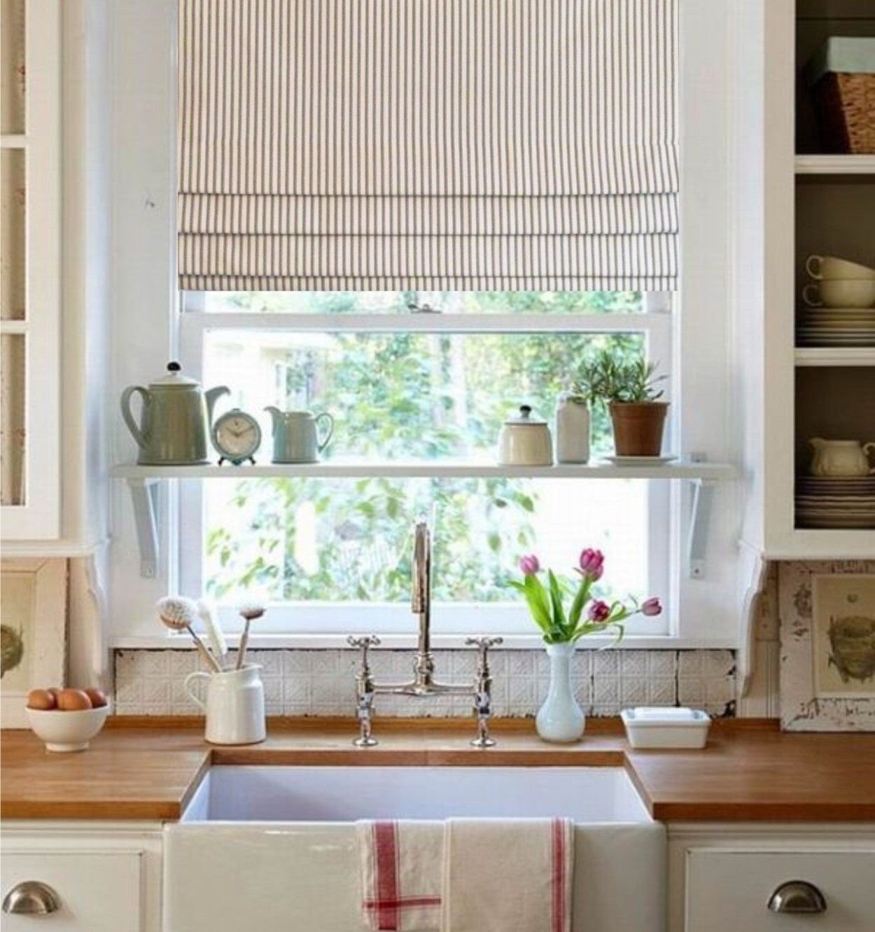 Идеи дизайна окна на кухне