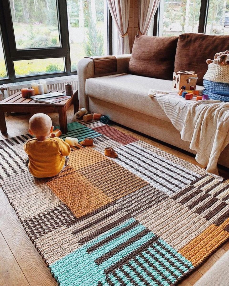 Книга. Лоскутные коврики для малышей: кроим и шьем, развлекаемся и развиваемся (К. Ройленс)