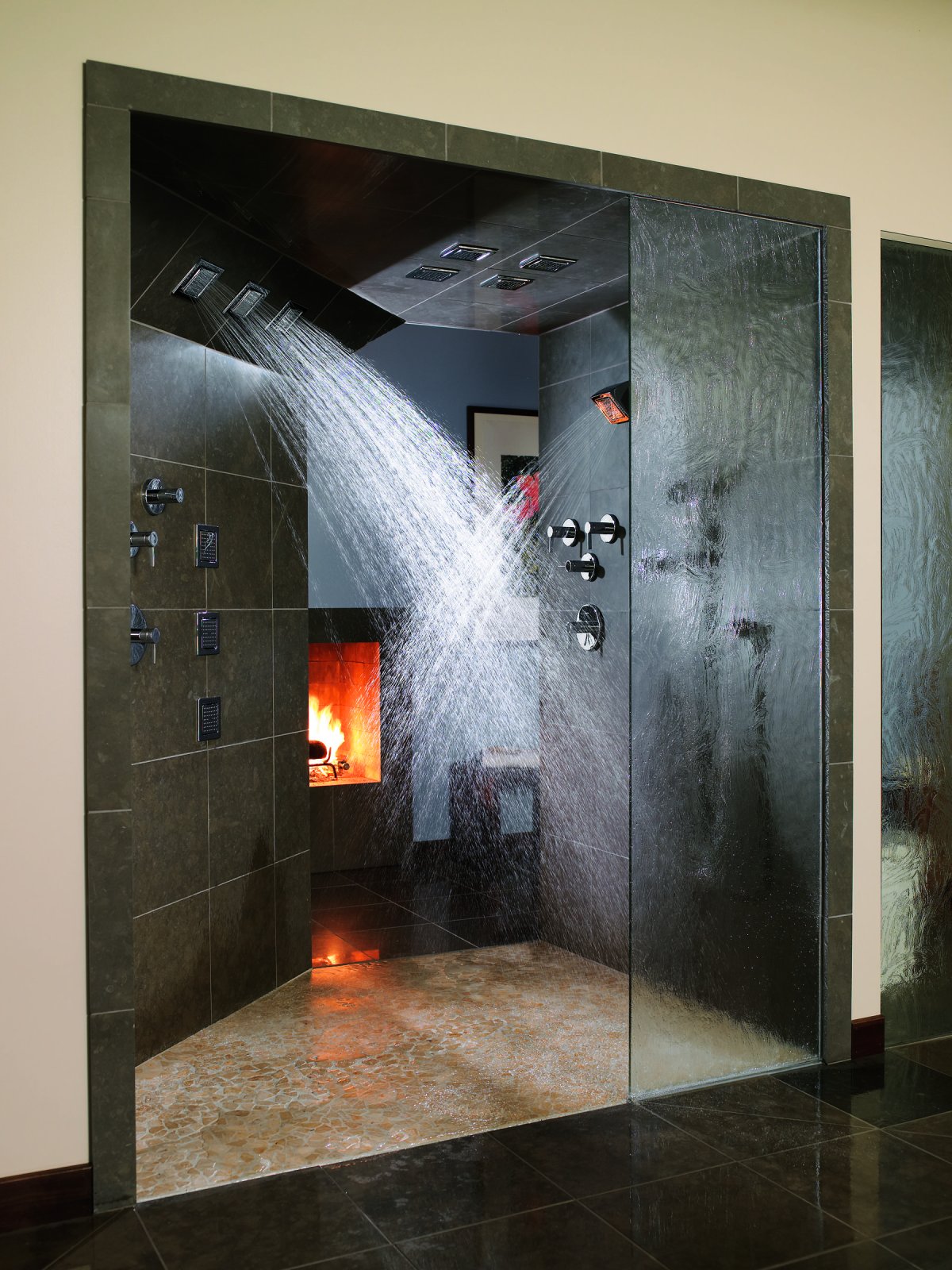 Санузел с душевой 2х2