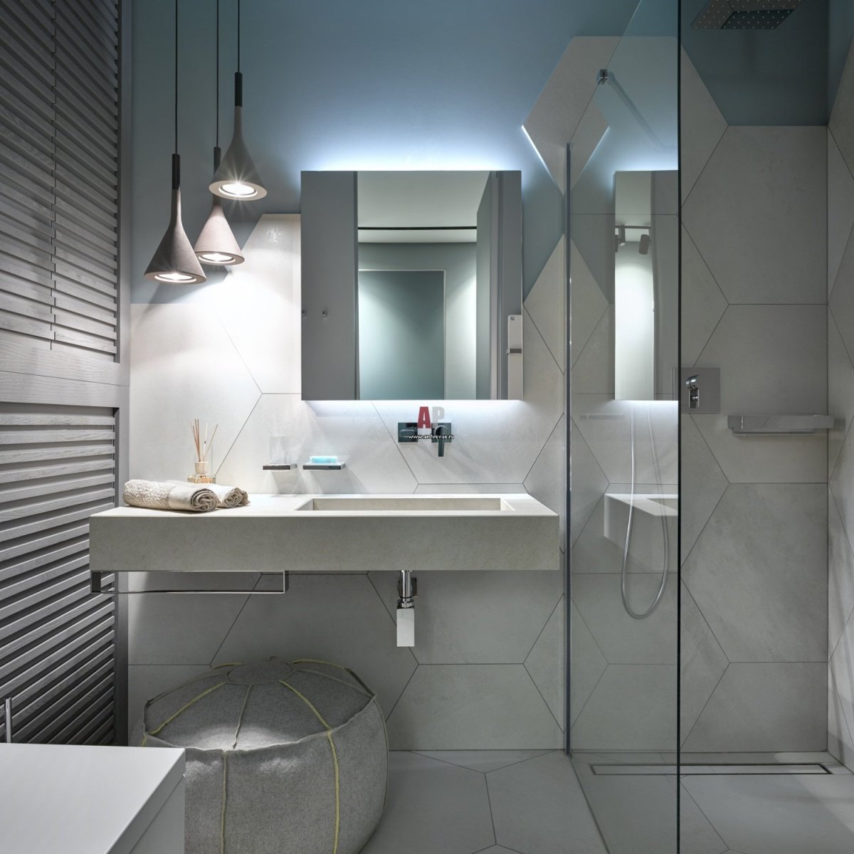 Санузел в современном стиле